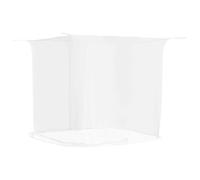 (220 x 100 x 150 cm) vidaXL Hanging Mosquito Net Bed Mosquito Mesh Net Bed Canopy 156 Mesh White