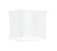 (220 x 120 x 150 cm) vidaXL Hanging Mosquito Net Bed Mosquito Mesh Net Bed Canopy 156 Mesh White
