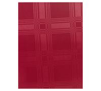 (220 x 150cm, Red Checkered) Decorative Tablecloth| Damask Rectangle Cloth