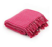 (220 x 250 cm) vidaXL Throw Cotton Squares Sofa Bed Blanket Cover Bedspread Bedroom Throw
