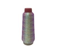 2200M Metallic Glitter Polyester Sewing Thread - Iridescent Embroidery Thread for Sewing Machine,Cross Stitch(MO26)