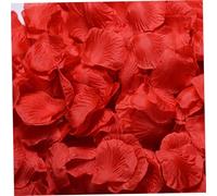 2200PCS Red Rose Petals 1.8x1.8'' Realistic Non-Woven Fabric Rose Petals Easy DIY Red Flower with No Maintainance for Weddings, Confetti, Romantic Dates and Proposals Flower