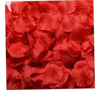 2200PCS Red Rose Petals 1.8x1.8'' Realistic Non-Woven Fabric Rose Petals Easy DIY Red Flower with No Maintainance for Weddings, Confetti, Romantic Dates and ProposalsRed