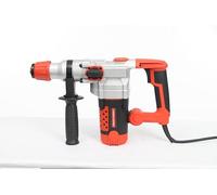2200W 220V Electric Rotary Hammer Drill Impact Pick Demolition Kit,Load Speed: 800r/min,with High-Strength Collet,External Carbon Brush Design,for TV Installation, Curtain Door,Window Installation