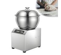 2200W Commercial Electric Dough Maker, Household Mixer with Ferment Function, Smart Timing, Stainless Steel Bowl for Bread, Pizza, Noodle, 8kg Capacity