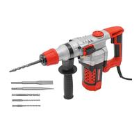 2200W Electric Concrete Demolition Hammer, 930 R/Min Electric Hammer Drill, Concrete Drill Breaker Kit Heavy-Duty Hammer with Simple Drill Set