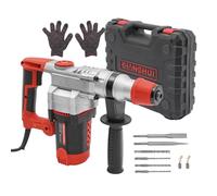 2200W Electric Rotary Hammer Drill 930r/min Heavy Duty Wall Drilling Demolition Powerful Hammer Jack Hammer Concrete Breaker & Drill Set