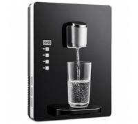 2200W Instant Hot Water Tap - Wall-Mounted Plumbed-In Dispenser with 30L/h Flow, Adjustable Temperature, Large Touch Screen & Child Lock for Home