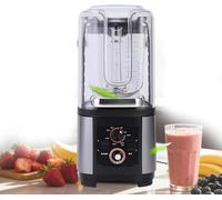 2200W Quiet Blender with Noise Shield, 2L Food Grade Jar, Fast Ice Crusher, Self-Cleaning, Multifunction Smoothie Maker for Home Kitchen
