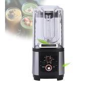 2200W Quiet Smoothie Maker with Soundproof Cover, 2L Large Capacity, Ice Crushing, FastMotor, Self Cleaning Commercial Blender