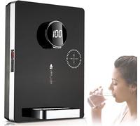 2200W Smart Mains Fed Unit Water Dispenser,20L/H Wall-Mounted Hot & Cold Water Dispenser with Electronic Child Lock,LED Touch Screen Control,3s Quick Heating,for Home & Office(Black)