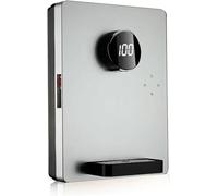 2200W Smart Mains Fed Unit Water Dispenser,20L/H Wall-Mounted Hot & Cold Water Dispenser with Electronic Child Lock,LED Touch Screen Control,3s Quick Heating,for Home & Office(Silver)