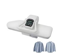 2200W Smart Steam Press, Heat Press Machine with LCD Touch Screen, 5 Temperature Settings, Fast Wrinkle-Free Ironing for Wet & Dry Use, 1-Minute Finish