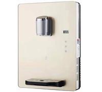 2200W Wall-Mounted Mains Fed Water Dispenser, 3s Quick Heat 30L/H, Smart Touch Screen, Dual Temp Hot & Cold with Electronic Child Lock for Office Home Hotel(Beige)