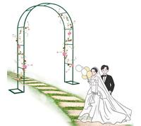220cm 230cm Garden Arch for Climbing Plants Green Trellis Archway Easy Assembly Creates a Charming Landscape 240x220cm (94.5x86.6in) Perfect for Outdoor Decor