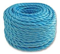 220m 6mm Blue Poly Rope Winch Pulley Lash Line Boat Camping Marine Tarpaulin