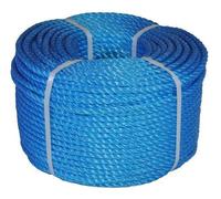 220M TRADE COILS EVERLASTO BLUE POLYPROPYLENE POLY ROPE 6MM 8MM 10MM 12MM 14MM (14MM)