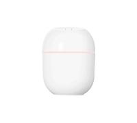220ml Air Humidifier Simple Ultrasonic Cool Mist Aroma Air Oil Diffuser Romantic, Air Humidifier for Bedroom, Home, Office (White 2)