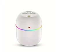 220ML USB Mini Air Humidifier & Essential Oil Diffuser - Portable Ultrasonic Cool Mist Maker for Car, Home, Office - Quiet Operation