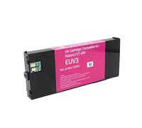 220ML UV Ink ECO-UV EUV EUV2 V3 V4 V5 UV Ink cartridge For R/.land LEF-20 F-10 F-12 F-300 C-330 C-300 C540 chip(Magenta)