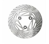 220mm Floating Disk Rotor Brake Caliper Universal 3 Hole Front Rear Wheel Fit For Surron For Xmax Rear Brake Rotor Disc(Steel Star)