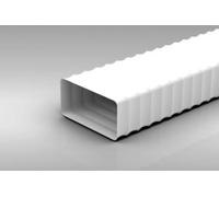 220mm x 90mm x 3mtr Rectangular PVC Flexible Hose
