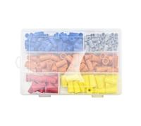 220Pcs Insulating Insert Twist Electrical Wire Connectors with Spring Twist Nut Caps Connection Assortment Set Portable Caps for Quick Connection