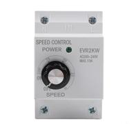 220V 10A Voltage Adjustment Unit For Managing Fan Motor Speed Light Output And Thermal Devices With Stepless Control