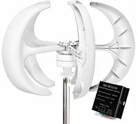 220v,12000W Vertical Axis Wind Turbine, Low Noise 12V/24V 48V 220V Generator Windmill Generate Turbin Complete Set
