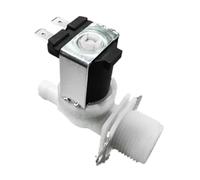 220V/12V/24V Water Inlet Valve Electric Solenoid Valve 3/4" Male Thread Easy Installs For Washer Beverage Machine Dish M4YD(DC12V)