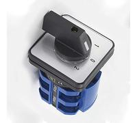 220V 20A 3-Position 1 Pole 4 Terminals Rotary Selector Universal Rotary Cam Changeover Switch Electric Motor Reversing Switch