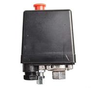220V 20A Pneumatic Air Compressor Pressure Switch With Adjustable Range 0 5 0 8 Kg, Automatic Pressure Control, Vertical Single Hole Mount