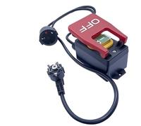 220V-250VAC Single Phase Safety ON-OFF Electromagnetic Switch Wire Plug Socket For YCZ3-BD(With Wire-4 Pins)