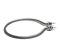 220V 2KW Electric Water Heating Element 220MM Dia. 16MM Thread Round Heater Resistance Coil SS304 1Pcs