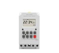 220V 30A MT316S Input 7 Days Programmable 24hrs TIMER SWITCH Time Relay Output