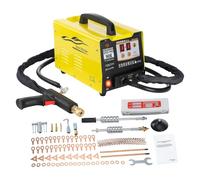 220V 3800A 3KW 7 Modes Dent Puller Welder Automotive Sheet Metal spot Welding Machine 2 Welding Guns Small Welding Spot Have Standard Accessory Efficient Radiator Professional spot Welder