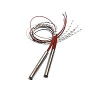 220V/380V Cartridge Heating Element Resistance With K Thermocouple 20x150/200/250/300mm 800W 1000W 1200W 1500W 5Pcs(NO Thermocouple,380V_20X300MM 1500W)