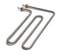 220V 380V Sauna Stove Heating Element 2U Shape 304SS Copper Thread Plug Sheet Hot Air Heater Duct 1200W 1500W 35 * 20MM(Copper Thread,220V,1.5KW)