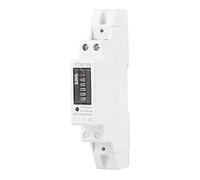220V 5A Digital 1 Phase 2 Wire 1P DIN Electric Meter KWH