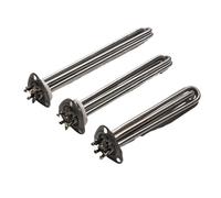 220V 63mm Triangle Electric Heater Element 6KW/9KW/12KW 201SS Water Heating Pipe For Tank Dishwasher 1pc(220V 305mm 9KW)