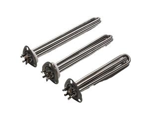 220V 63mm Triangle Electric Heater Element 6KW/9KW/12KW 201SS Water Heating Pipe For Tank Dishwasher 1pc(220V 305mm 9KW)