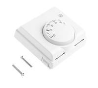 220V 6A Mechanical Room Thermostat Temperature Controller for Air Condition and Floor Gas Boiler Heating