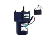 220V 6W AC Fixed Speed Gear Motor With Capacitance Single Phase Motor Damping Miniature Slow Induction Motor(500rpm motor)