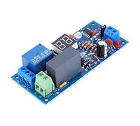 220V AC Delay Timer Relay Module 1-99 Seconds/1-99 Minutes Time Range, Trigger start countdown, 2-digit red digital tube display, 500K potentiometer adjustment