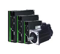 220V AC Servo electronic starter Driver Kit 1-3.8KW,1/3PH 3000RPM RS485,23/17Bit Absolute Encoder Servo electronic starter Brake 4~15Nm AUOQKQUT(3.8kw 130mm Flange,23Bit Single Encoder)