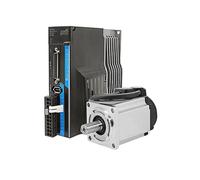 220V AC Servo electronic starter Kit With Magnetic 17bit Absolute Encoder 100W 200W 400W 750W 1KW 40 60 80mm Flange Pulse Input RS485 3000rpm MQXFCZUX(400W 60mm Flange,With Brake)