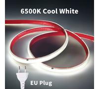 220V COB LED Strip Light 296 Leds/M High Brightness Waterproof Flexible LED Tape