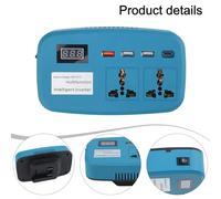 220V DC to AC Battery Converter Inverter for Dayi 04737, 1100W Power Output for Outdoor and Car Use, Compact Portable Design with Smart Technology
