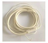 220V Defrost Heater Wire Compatible With Refrigeration House Cold Storage Water Draining Defroster 0.5m-10m 20W-400W 7x5mm -60C To 200C(2.5M 100W)