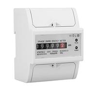 220V Digital 1-Phase 2 Wire 4P DIN-Rail Electric Meter Electronic KWh Meter(20(80) A)
